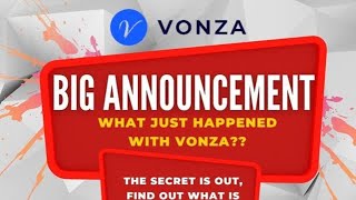 Vonza Big Announcement: Join us LIVE