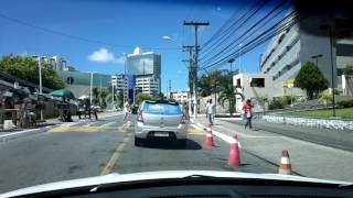 Dirigindo de Brotas a Av. ACM - Salvador, Ba.