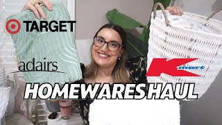 Huge HOMEWARES Haul: Kmart, Target, Adairs, Pillow talk HOME DECOR! I'M MOVING!!!!!