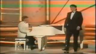 Rosser & Davies 1987 singing Friends on Opportunity Knocks