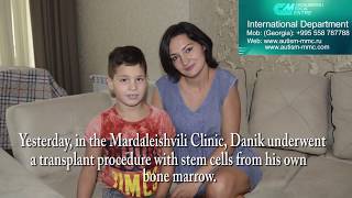 Marina and Daniil (8 years old) from Moldova - Testimonial of autism treatment