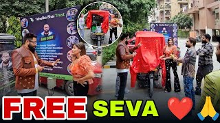 FREE E-rickshaw Seva🙏🏻 - With Sana Sultan 😱❤️