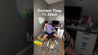 Walking on LEGOS for 24 Hours. #shorts #challenge