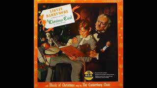 LIONEL BARRYMORE A CHRISTMAS CAROL RECORD