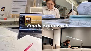 Finals exam preparation☁️📚| study diary