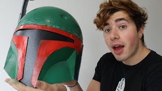 COMO HACER EL CASCO DE BOBA FETT ( Mandaloriano ) - Carlos Te