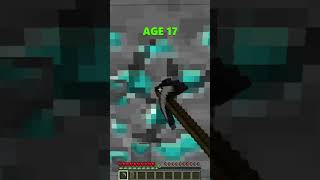 How To Escape Minecraft Traps At Every Age😮(INSANE)😍 #minecraft #shorts