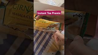 Girnar Instant Tea Premix review #girnarteapremix #instanttea #traveltips #travel #youtube #shorts