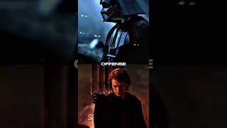 Darth Vader (Prime) Vs Anakin Skywalker (Prime) | Live Action | #starwars #shorts