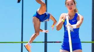 CAL State San Marcos womens pole vault beautiful college athlete