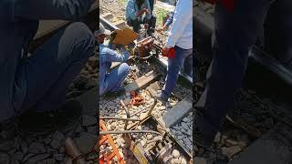 # Termite welding of railway track you tube short video