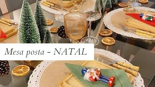 Mesa posta rústica de Natal, soldadinho de chumbo | MULHERES ATUAIS