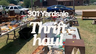 301 Yardsale / 100 mile YardSale/ Thrift Haul