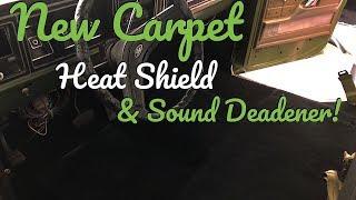 Brand NEW Carpet, EVA Heat Shield & Sound Deadener! | 1974 F-100