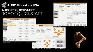 AUBOPE Tutorial- General Information: Robot Quickstart