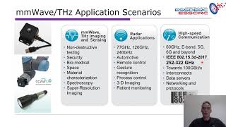 Talk: SiGe HBT devices/circuits for mmW & THz wireless applications