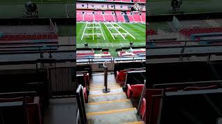 #shorts Football Pitch II Wembley Stadium #soccer #viral #ytshorts #eatandtravelvlog #pitch #lover