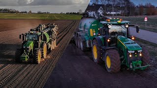 Hansen Maskinstation | Slurry 2021!!! w/ John deere 6250r, John deere 8370r & Valtra S394