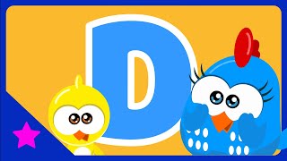 ABCD - Letter D | Lottie Dottie Mini | Kids Cartoons