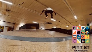 Skateboarding at PITT ST Skatepark | Indoor Sk8 Session this Bank Holiday