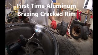 Aluminum Brazing Cracked 20" Rims