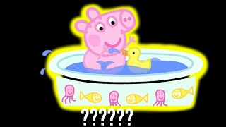 Peppa Pig baby Alexander Bath Time Sound Variations