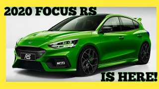 2020 FOCUS RS OFFICIAL PHOTOS