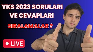 YKS 2023 SORULARI VE SIRALAMALAR NASIL OLUR ? / #yks2023 #ayt2023