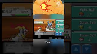 "Securing Dialga with a Master Ball in Pokemon Diamond#pokemon#dialga#viralvideo#shrots#dialga#funny