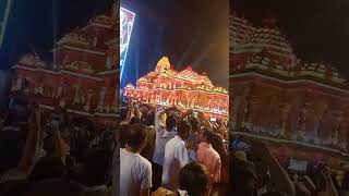 Night Lighting of Ram Mandir | Exclusive Video Jai shree Ram #rammandir #shorts