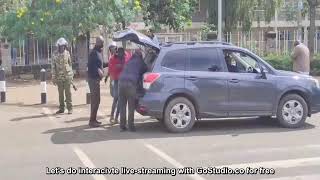 Maandamano Live;Running Battles at ngong road.