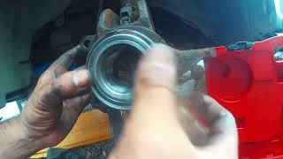 How To Change Your Jaguar X Type Front Wheel Bearing Part 2