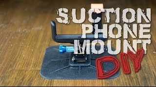 DIY Suction Phone Mount