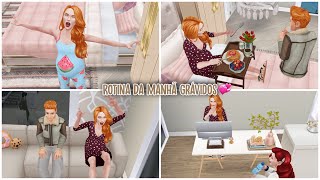 Nossa rotina da manhã grávidos🤱🏻🤰🏻 - The Sims FreePlay 💓