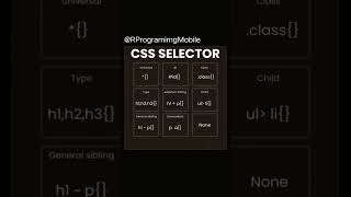 css selector #css #selector #system #shortcut #html #elements #selectors