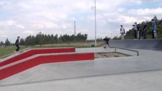 Skate Park w Ostrowie - akrobacje