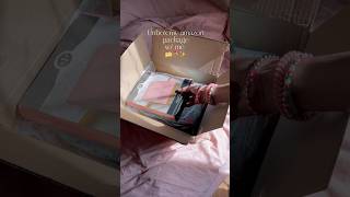 Amazon unboxing 💗qotd::markers or pens?#aesthetic #blowup #preppyyyy #goviral #fypシ #fyp#viral