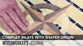 Cutting Complex Inlays with Shaper Origin Router