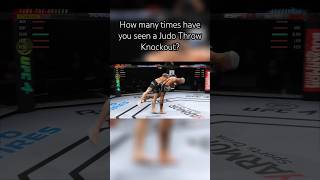 Judo throw knockouts are so satisfying #shortsclip #ufc4