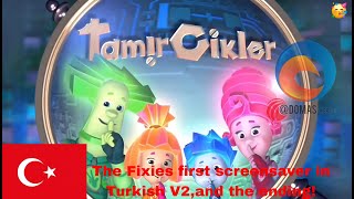 Фиксики 1 заставка на турецком (V2) | Tamircikler 1 ekran koruyucu Türkçe (V2)