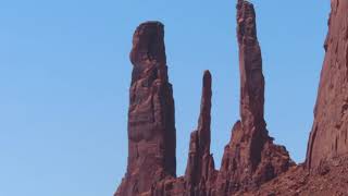 Monument Valley from valley floor