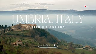 Umbria Hill Towns, Italy: Scenic & Ambient