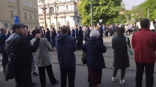 Catholic Procession in Krakow, May 8th