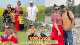 Bragg creek Alberta Canada | Family Picnic | Family weekend Vlog 2023