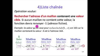 [ALGO1] Chap. 5 Structures de données Tableau/Liste  - Part. 5 : Liste chaînée : d'autres fonctions