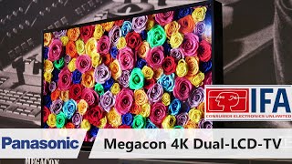 Panasonic MEGACON 4K Dual-LCD-Fernseher mit 55 Zoll (IFA 2019)