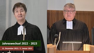 Jahreswechsel 2022 - 2023. Der ONLINE-Gottesdienst für den 31. Dezember 2022 und den 1. Januar 2023