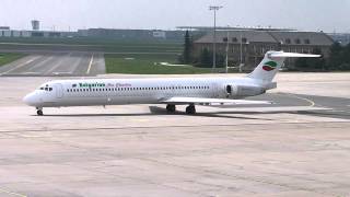 Bulgarian Air Charter / MD-82 [LZ-LDP] @ Berlin-Schönefeld 01.05.2015 *great sound!*