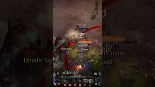 DIABLO IV - HELLTIDE FARMING - BARB X ROGUE IS PURE CHAOS #shorts