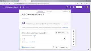 ECHS - Using Google Forms Instead of Scantron